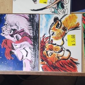 Lion King series cards
